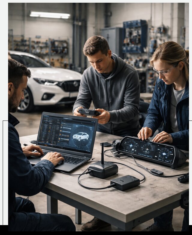 Разработка Connected Car и ПО для автопрома в Тобольске