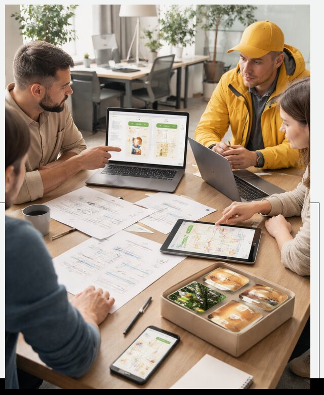 Разработка агрегатора доставки еды в Тобольске от 15251 р., АвикейТбл